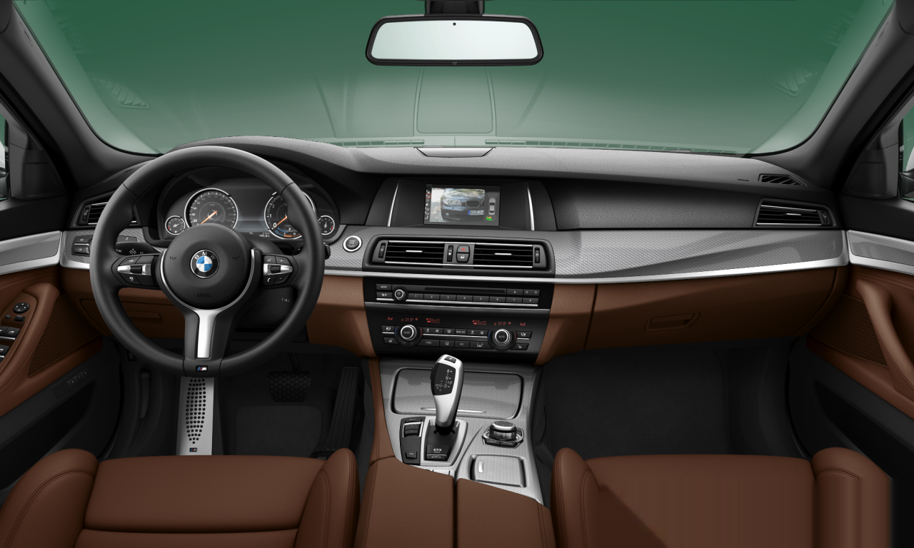 Interior of BMW 520i (F10 (MUE)), VIN WBA5A1109ED607146