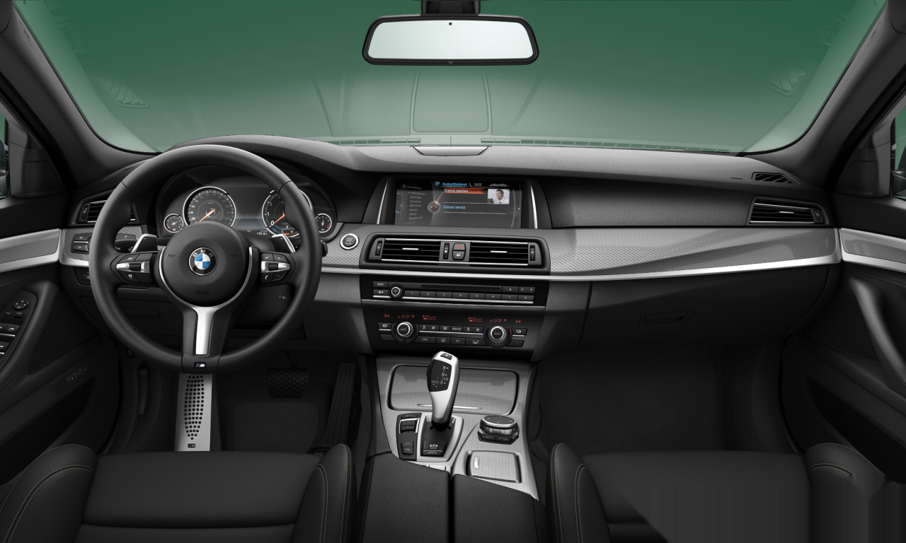 Interior of BMW 520i (F10 (MUE)), VIN WBA5A32020D792269