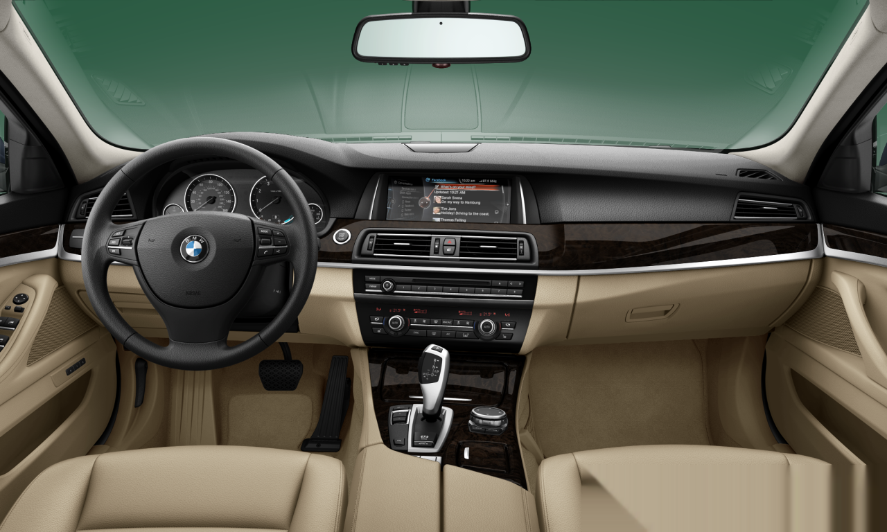 Interior of 2014 BMW 528i (Sedan (4 Doors)), VIN WBA5A5C59ED502378