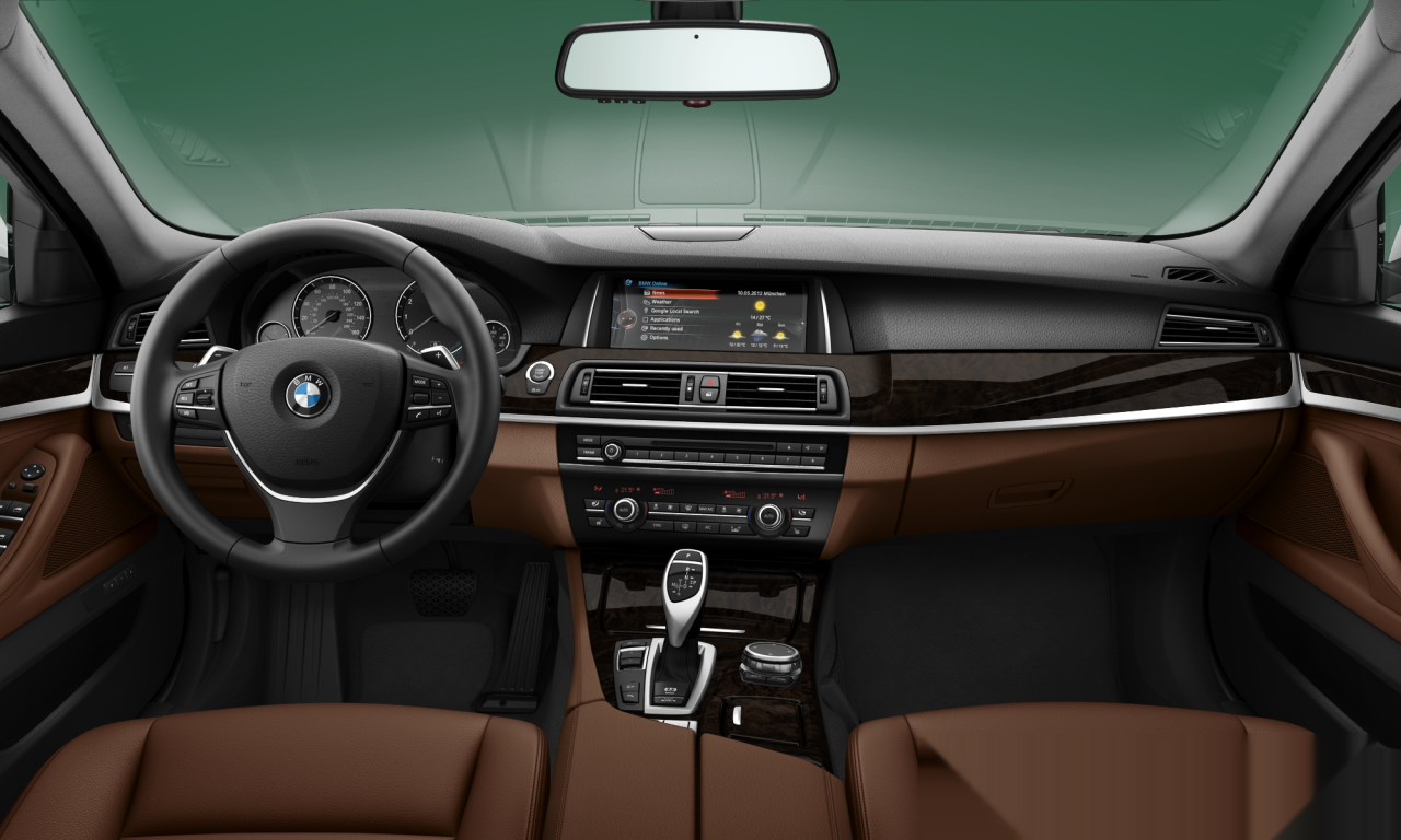 Interior of BMW 528i xDrive (F10 (MUE)), VIN WBA5A7C54GG149061