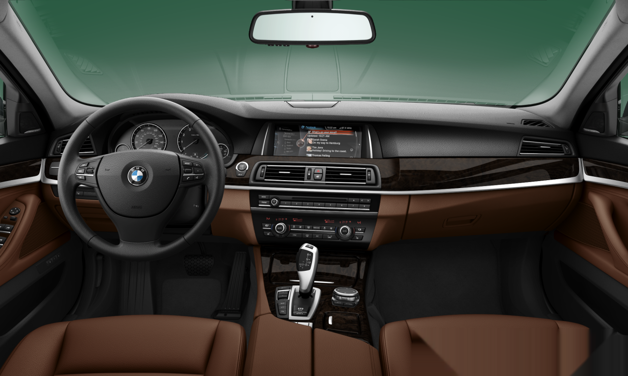Interior of BMW 535i xDrive (F10 (MUE)), VIN WBA5B3C57ED530617
