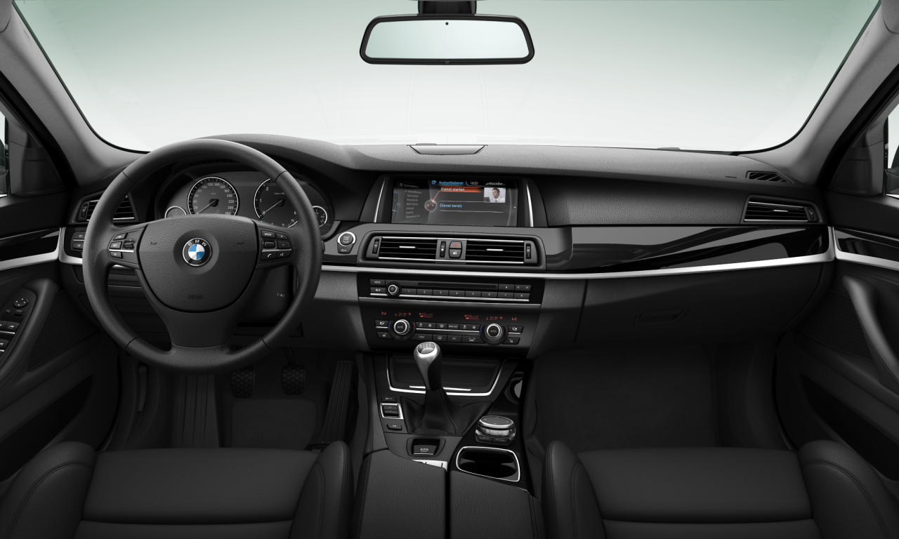 Interior of 2014 BMW 520d (F10 (MUE)), VIN WBA5C31040D048815