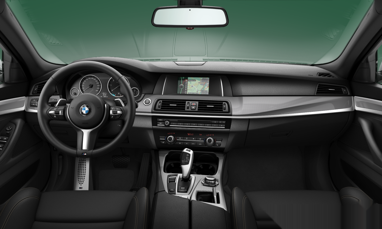 Interior of 2013 BMW 520d (F10 (MUE)), VIN WBA5C32000D630411