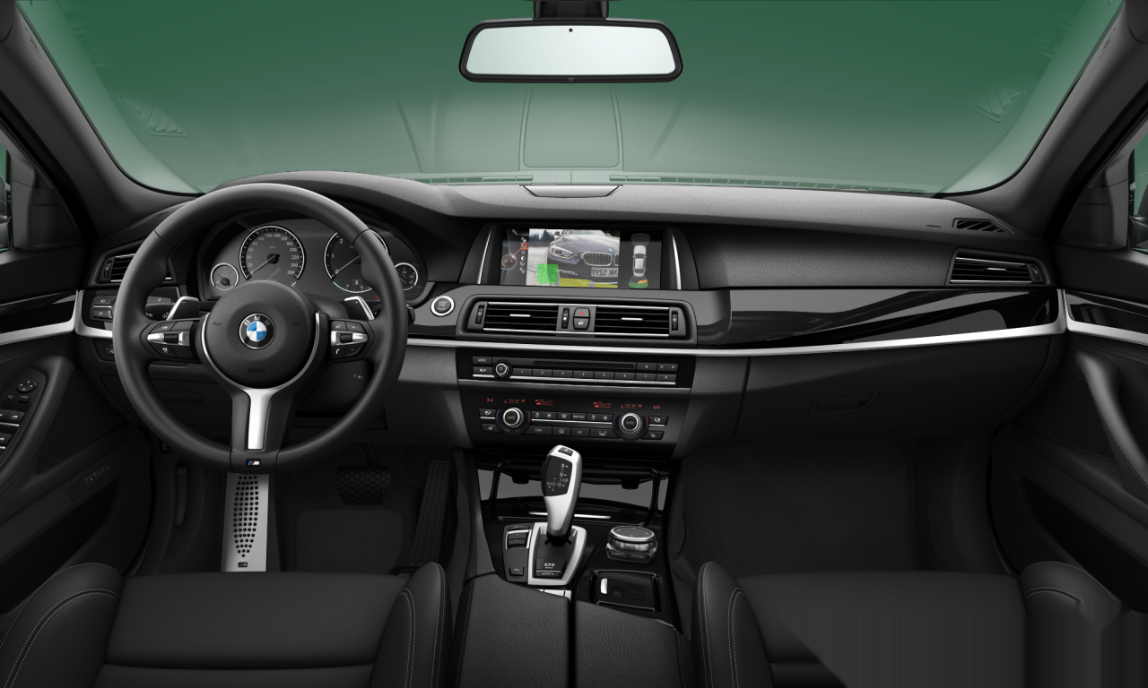 Interior of BMW 520d (F10 (MUE)), VIN WBA5C32060D632468