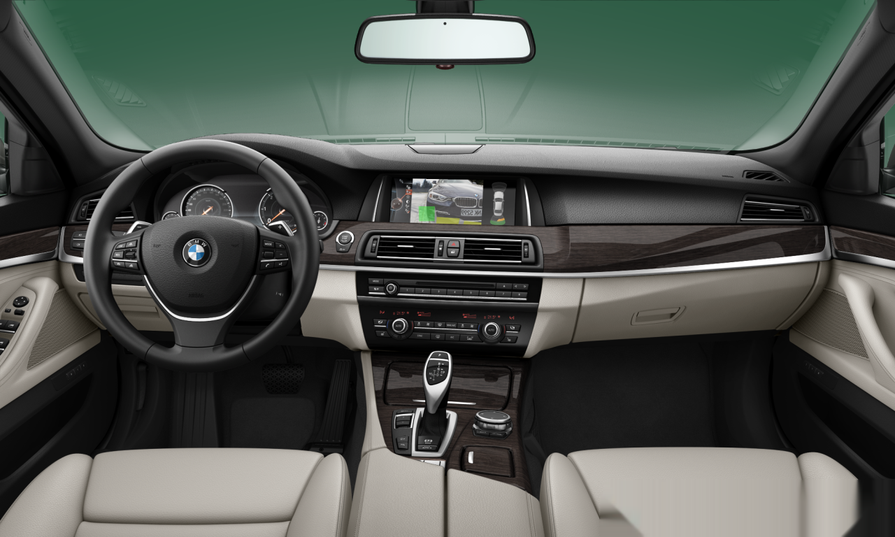 Interior of BMW 535d xDrive (F10 (MUE)), VIN WBA5D71060D060680