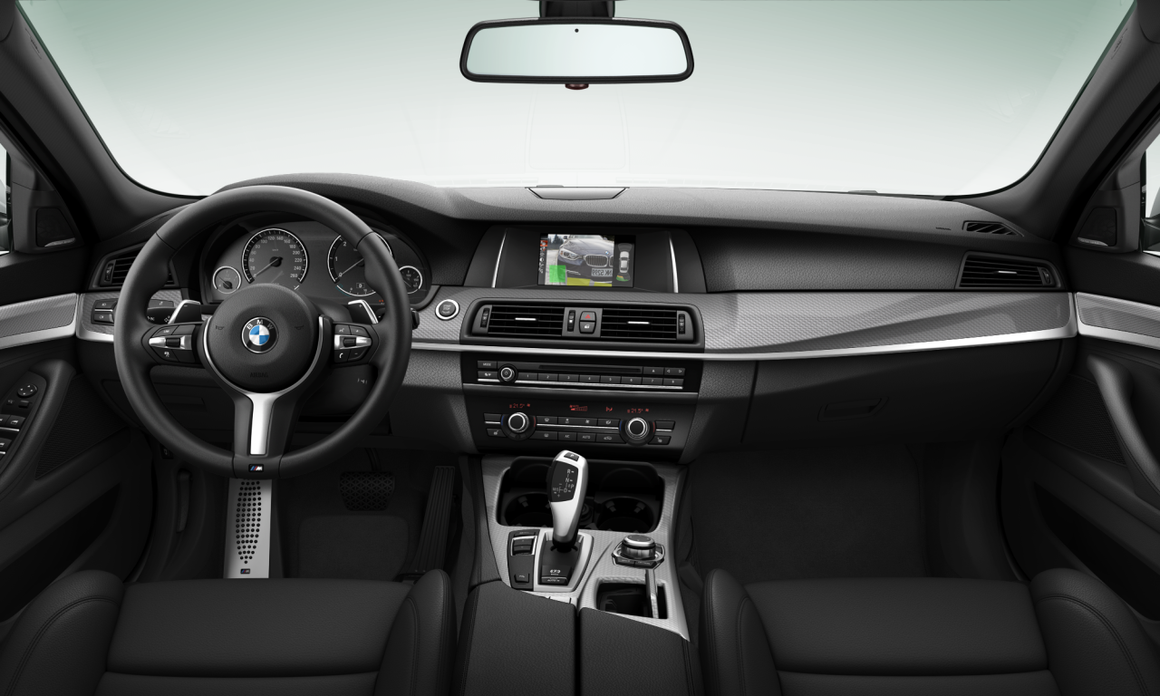 Interior of BMW 520d (F10 (MUE)), VIN WBA5E52050G110354