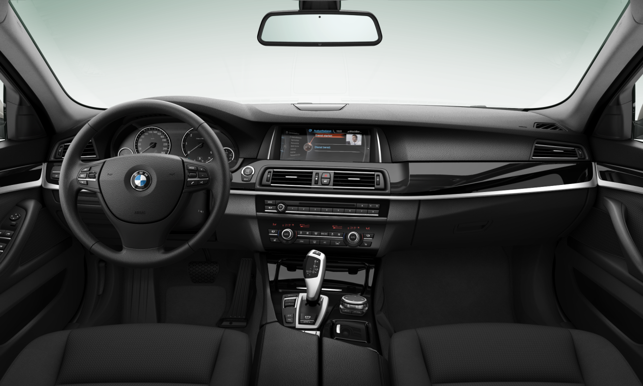 Interior of BMW 520d xDrive (F10 (MUE)), VIN WBA5E71020G155295