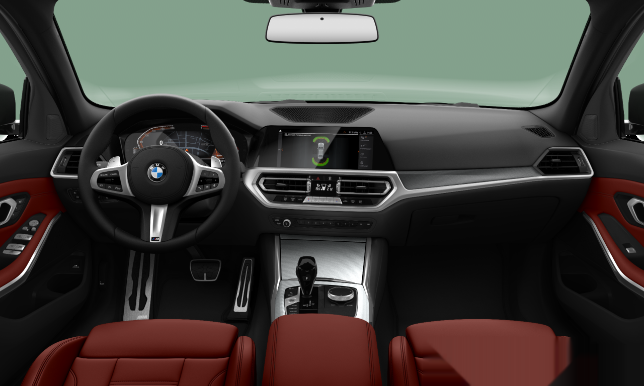 Interior of BMW 320i (G20), VIN WBA5F300408C29269