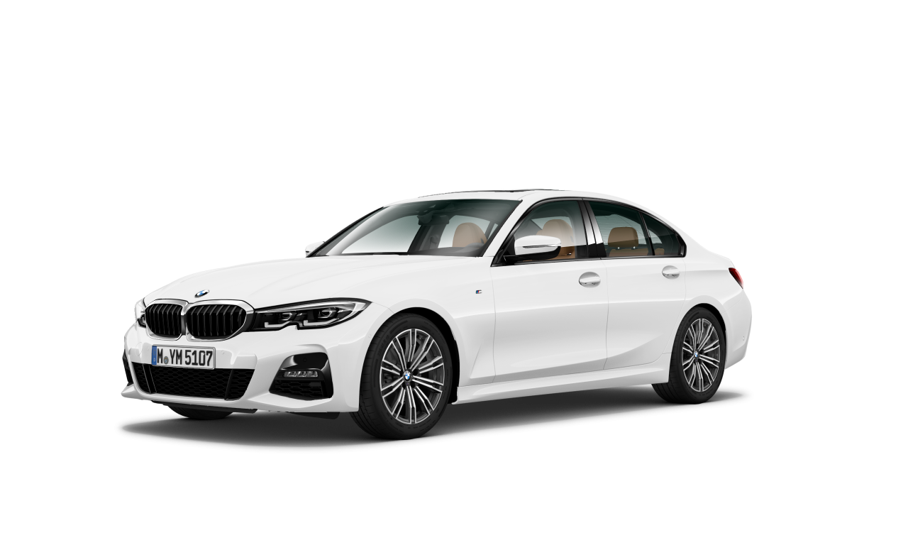 Exterior of BMW 320i (G20), VIN WBA5F32080FJ08105