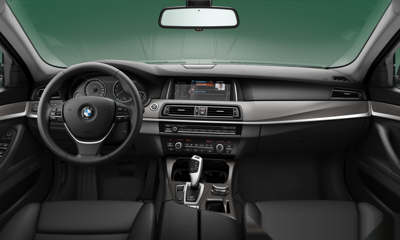 Interior of BMW 520i (F11 (MUE)), VIN WBA5G11070D177981