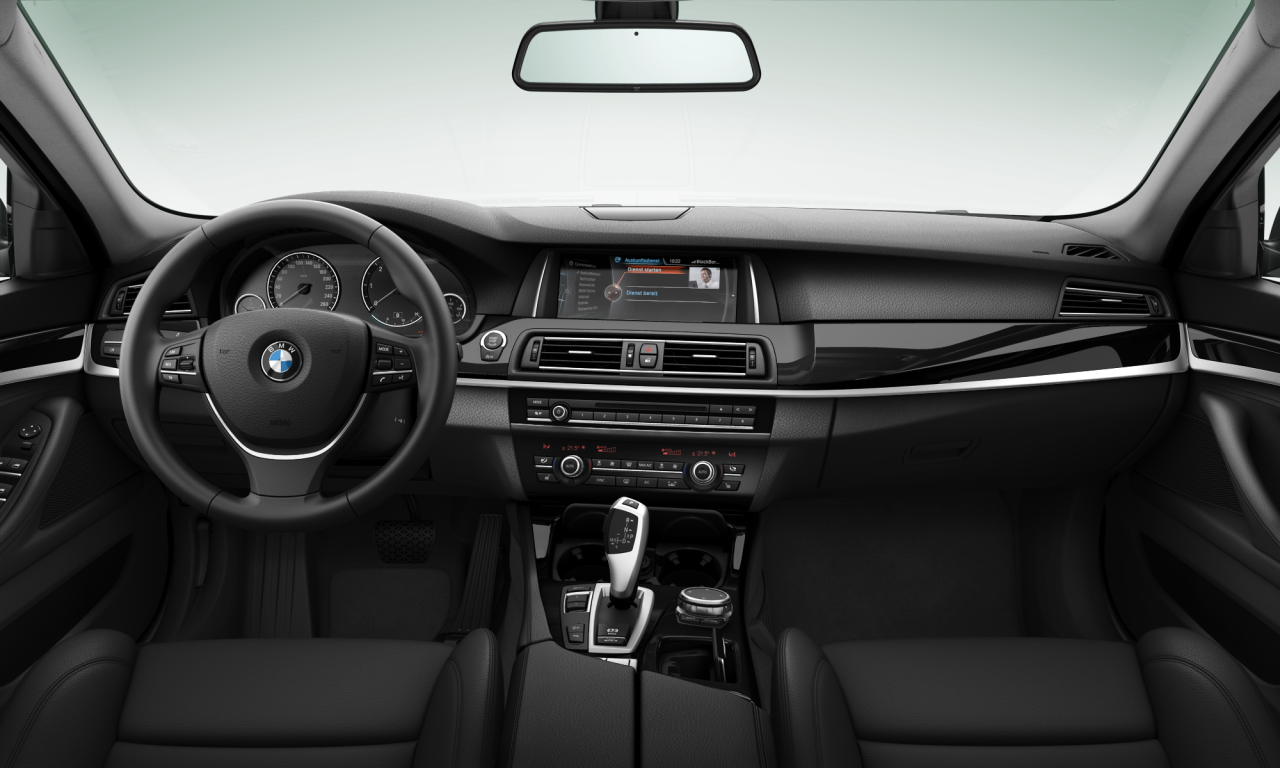 Interior of 2014 BMW 530d xDrive (F11 (MUE)), VIN WBA5K31010D925795