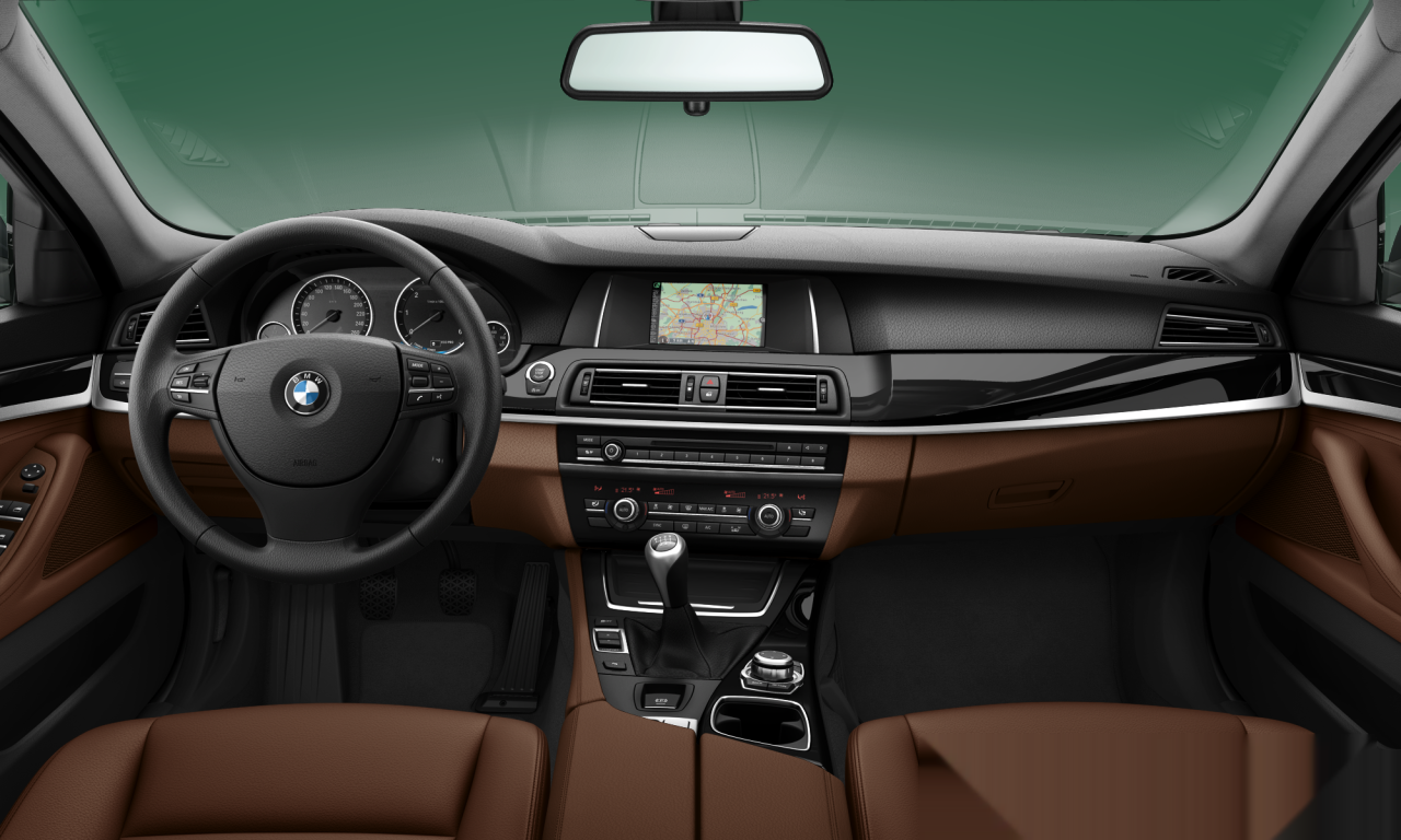 Interior of BMW 518d (F11 (MUE)), VIN WBA5L11000D785756