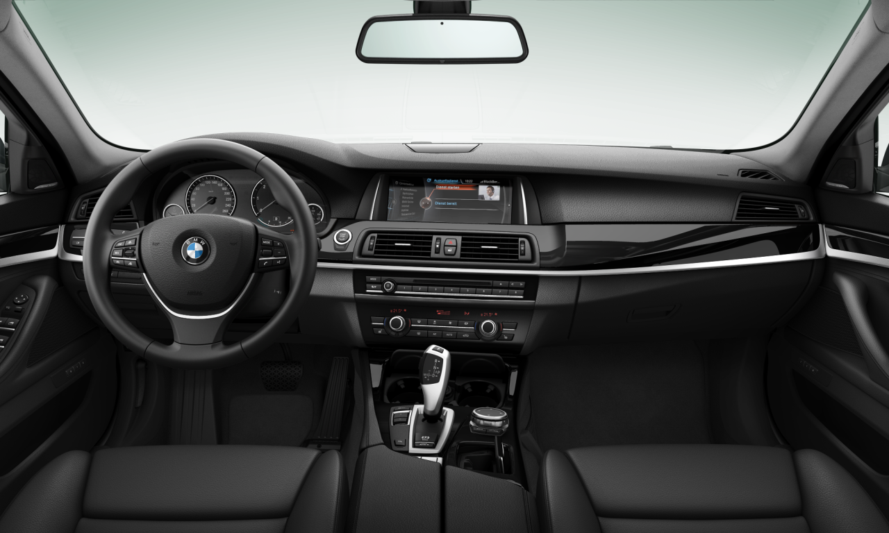 Interior of BMW 518d (F11 (MUE)), VIN WBA5L11070G322950