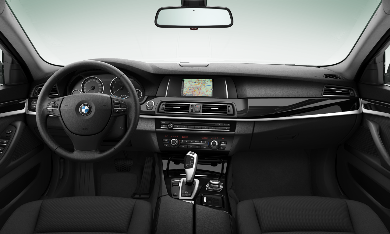 Interior of BMW 520d (F11 (MUE)), VIN WBA5L31020G483282