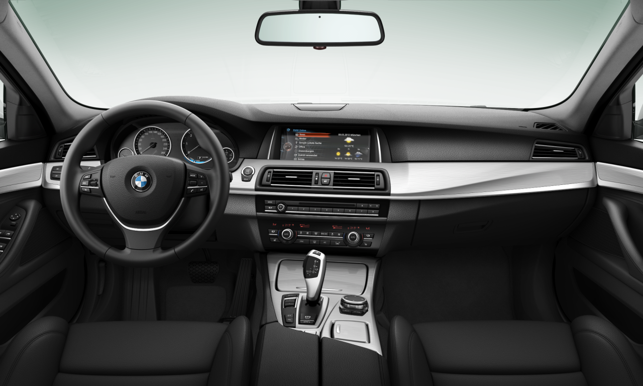 Interior of BMW 520d xDrive (F11 (MUE)), VIN WBA5L5104GG094617