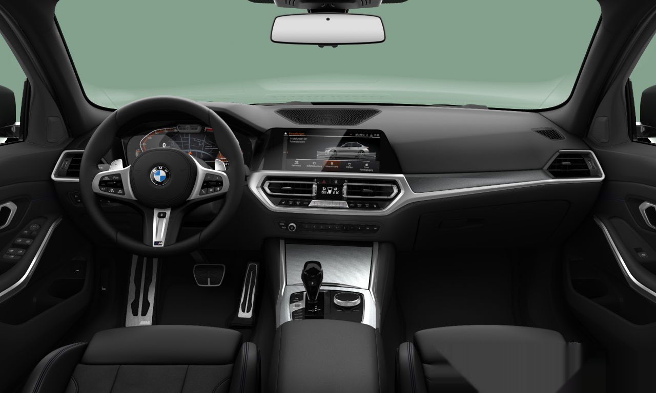 Interior of 2020 BMW 320i xDrive (G20), VIN WBA5P31030FJ92638