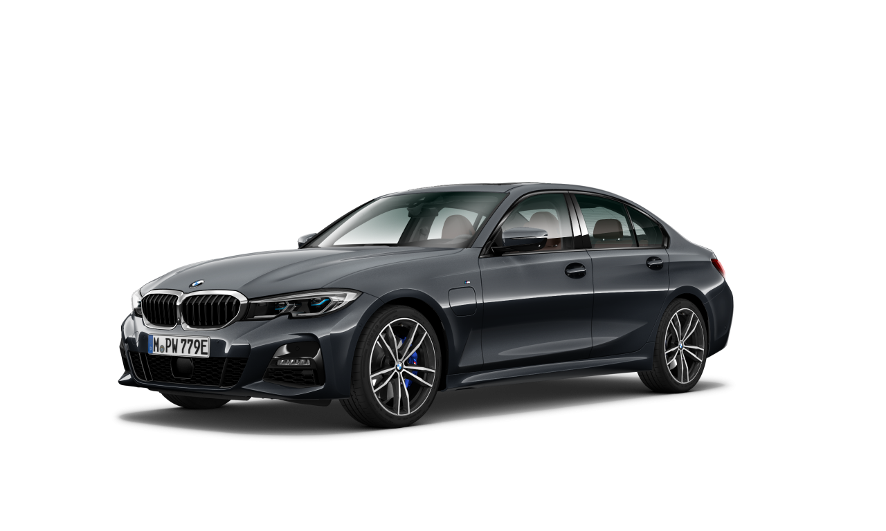 Exterior of BMW 330e (G20), VIN WBA5P7104MFL41538