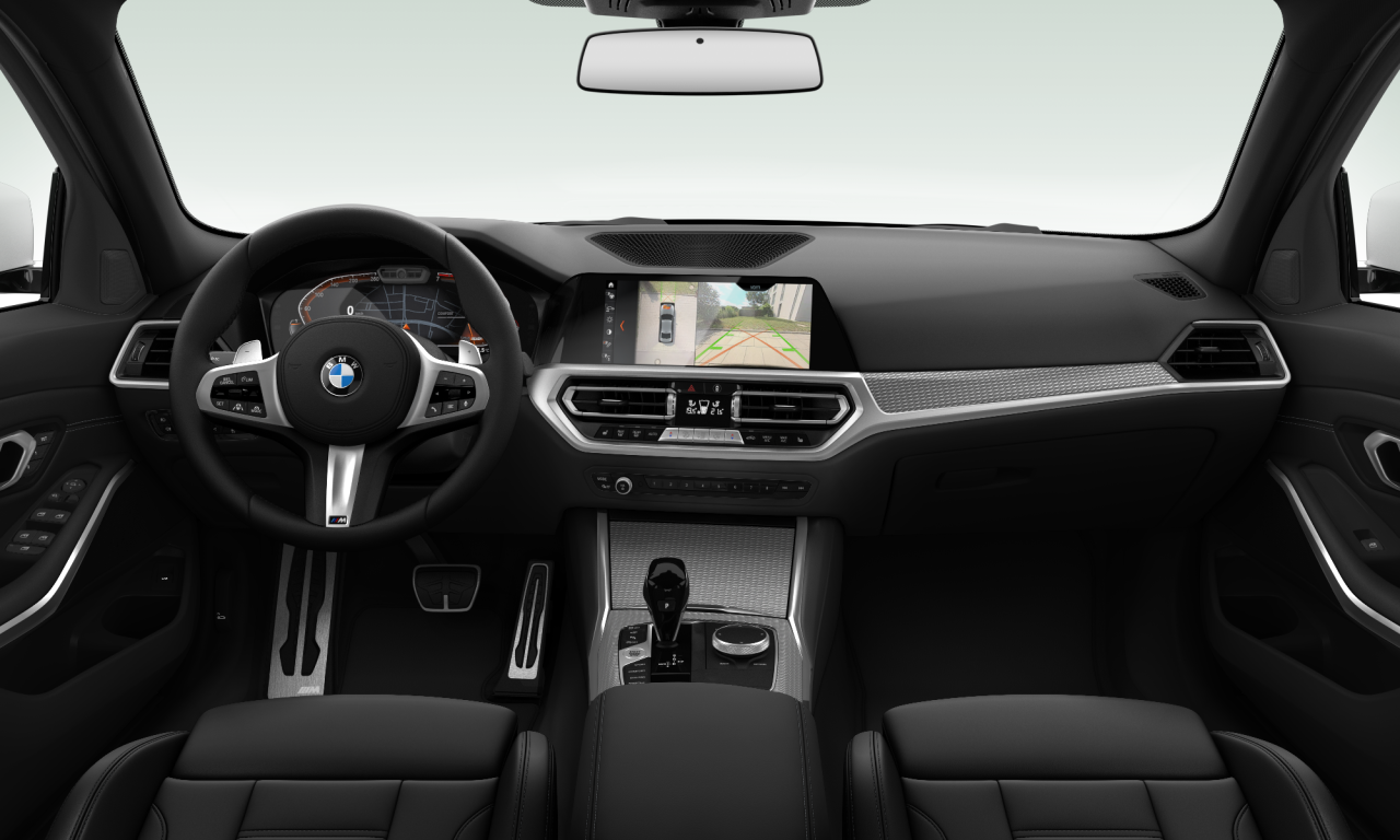 Interior of BMW 330i (G20), VIN WBA5R100008B56574