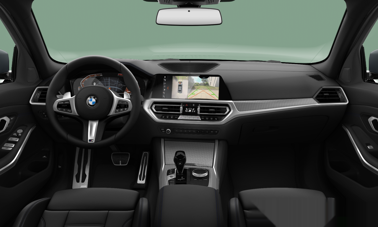 Interior of BMW 330i (G20), VIN WBA5R100608C37434