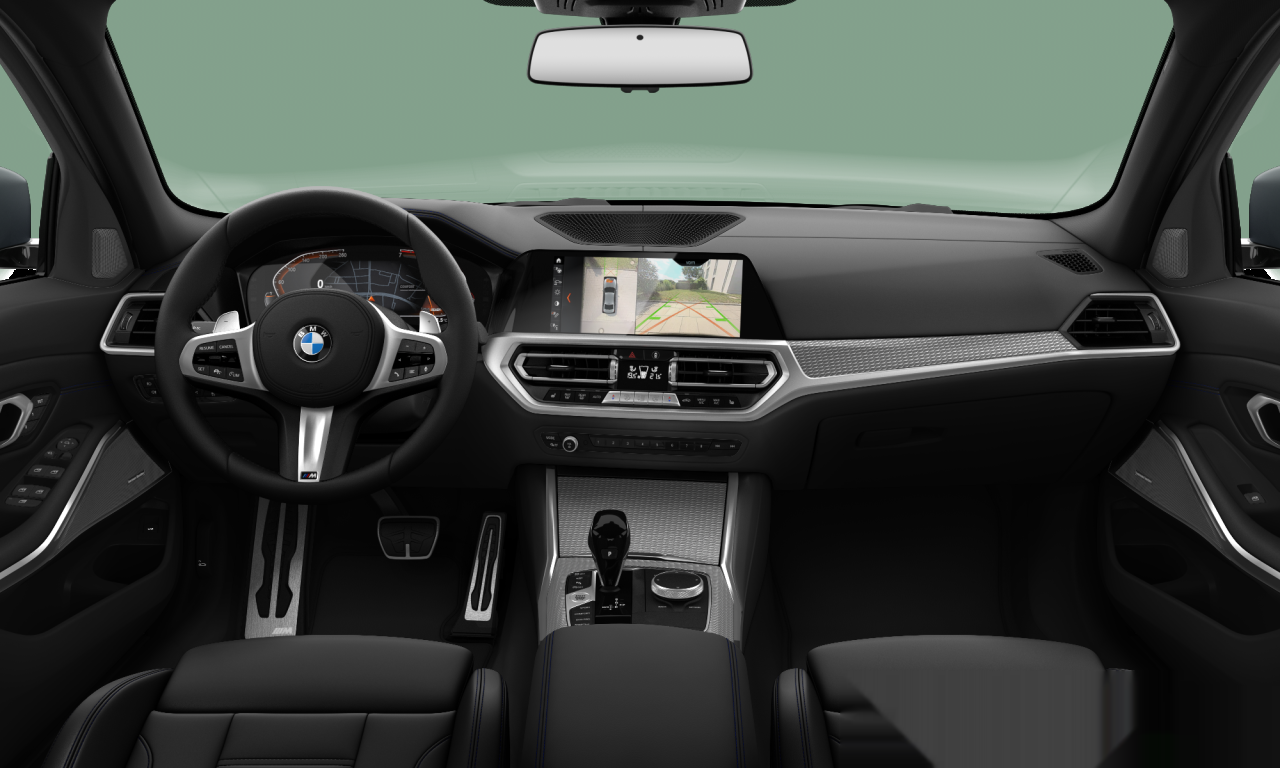 Interior of BMW 330i (G20), VIN WBA5R11030FH78662