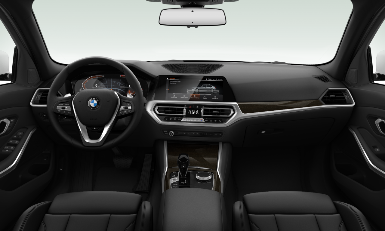 Interior of BMW 330i xDrive (G20), VIN WBA5R7C56KAJ87301