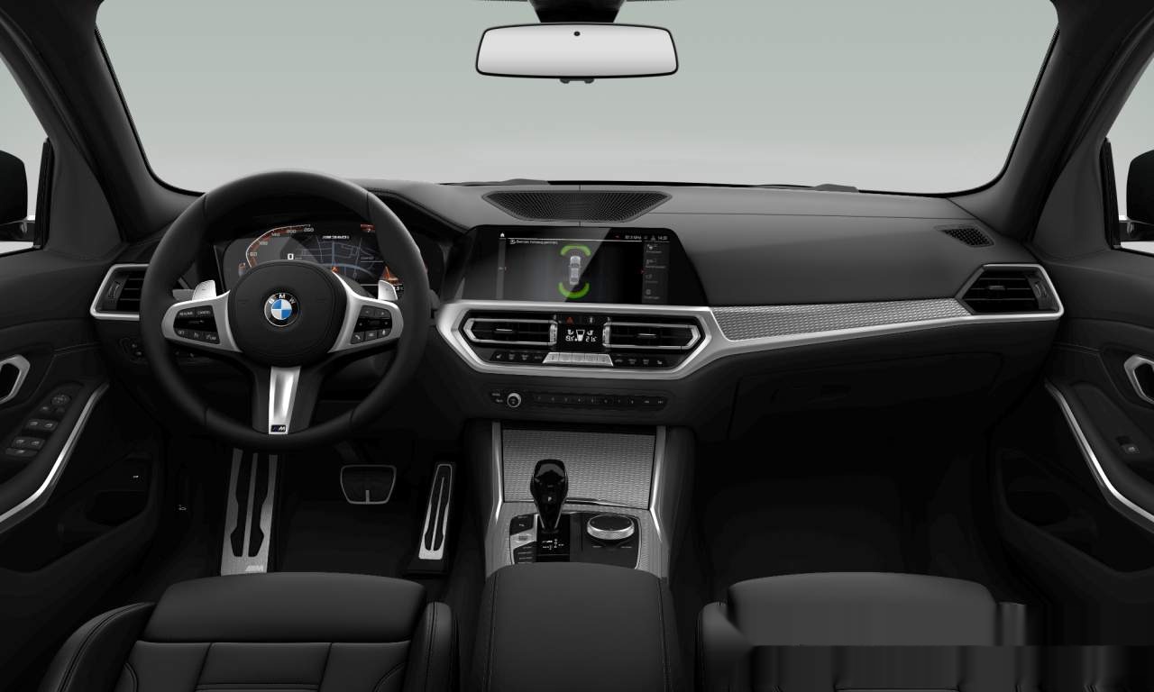 Interior of 2021 BMW M340i xDrive (Sedan (4 Doors)), VIN WBA5U920X0FL08864