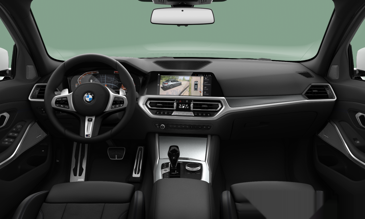 Interior of BMW 320d xDrive (G20), VIN WBA5V71050FH24116