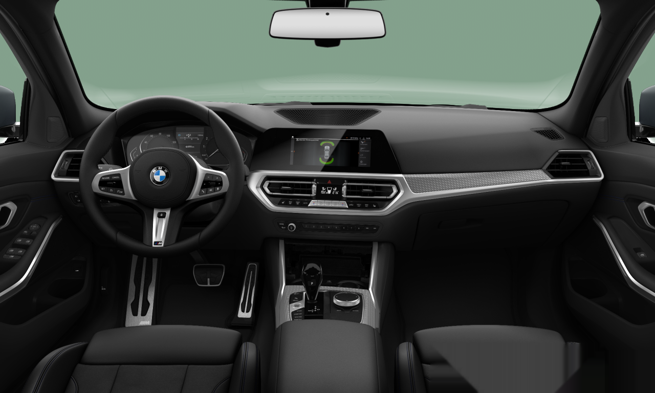 Interior of BMW 320d xDrive (G20), VIN WBA5V780708B43047