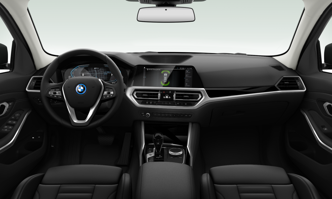 Interior of BMW 320e (G20), VIN WBA5Y9104NFM77758