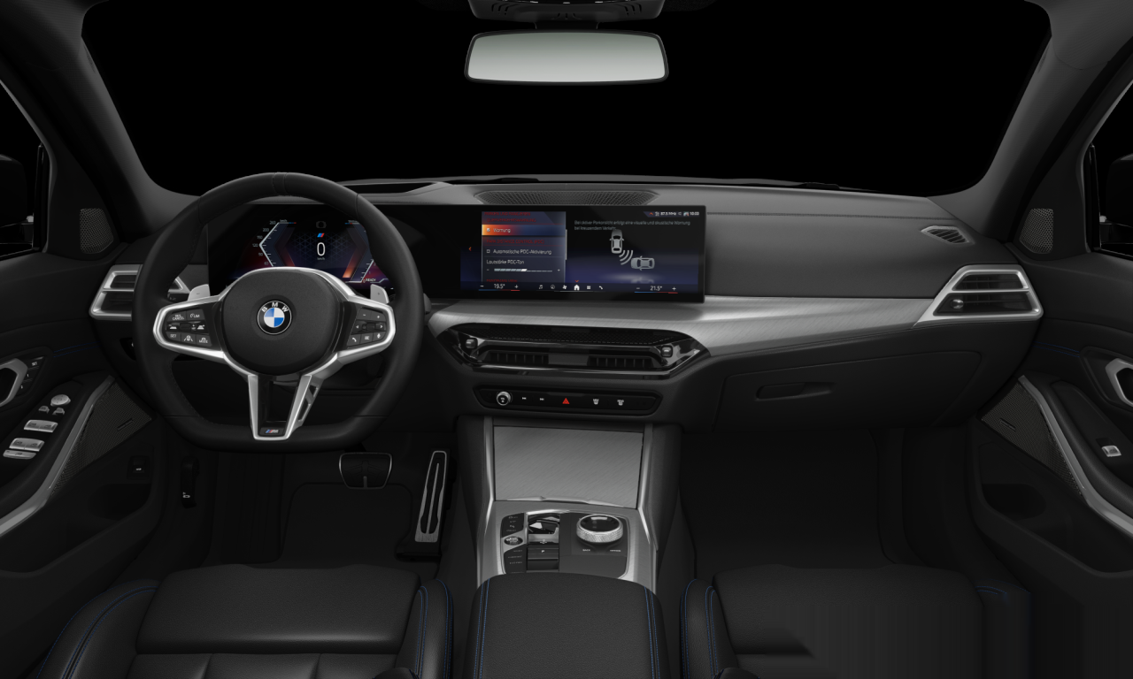Interior of BMW 330i (G20 (MUE)), VIN WBA60FF0608F60840
