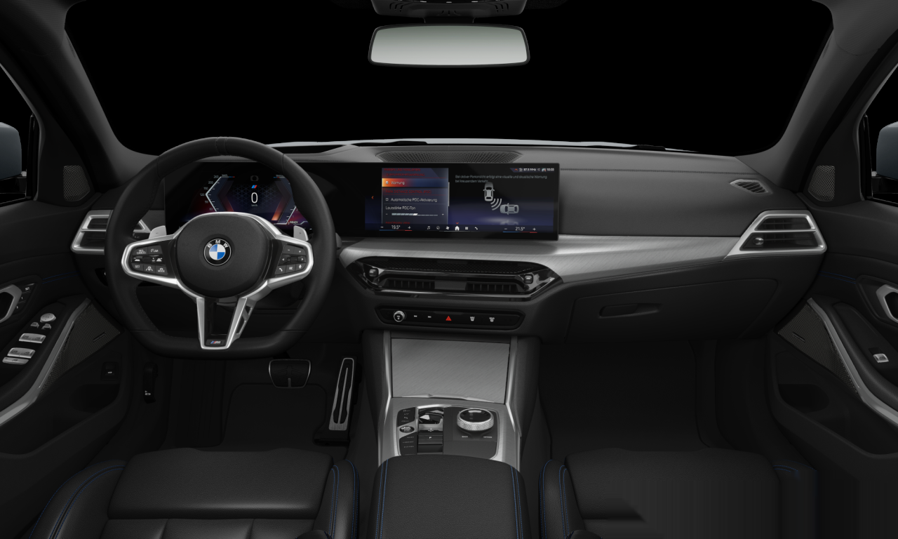 Interior of BMW 330i (G20 (MUE)), VIN WBA60FF0808E99510