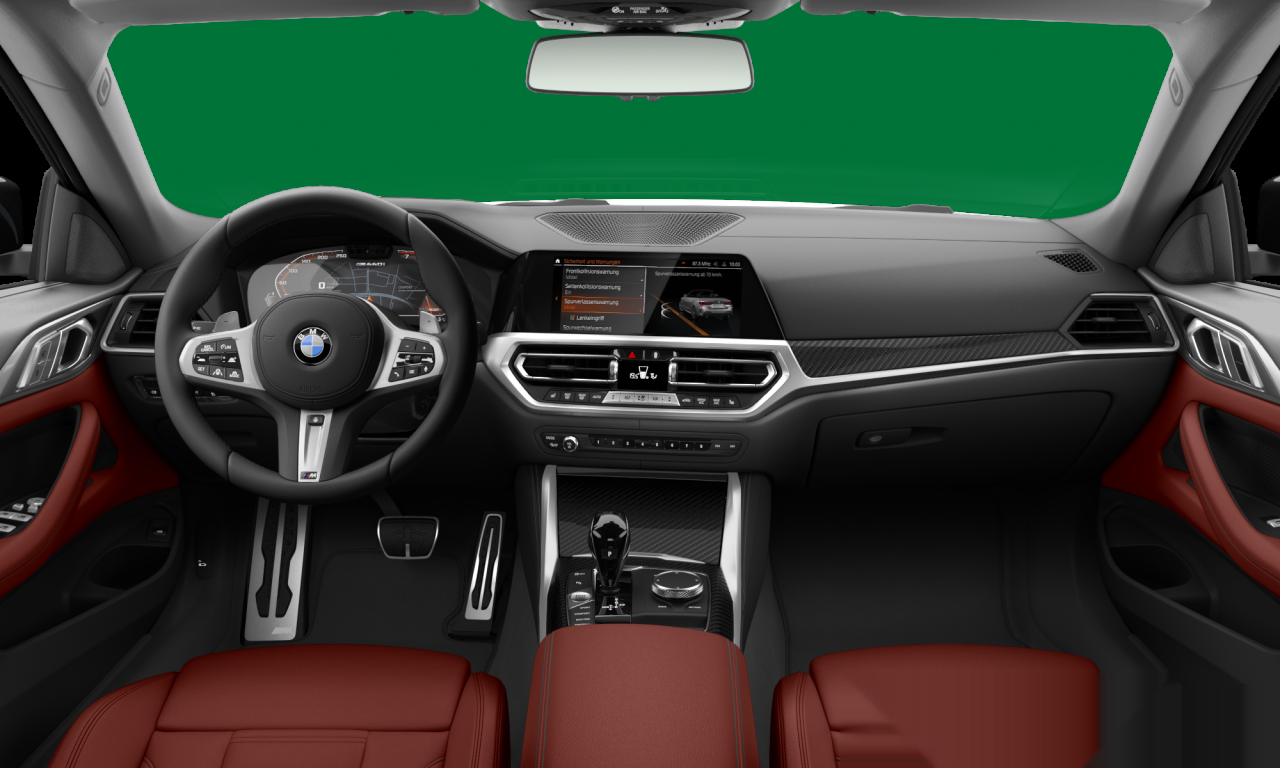 Interior of BMW M440i xDrive (G23), VIN WBA61AT050CH72808