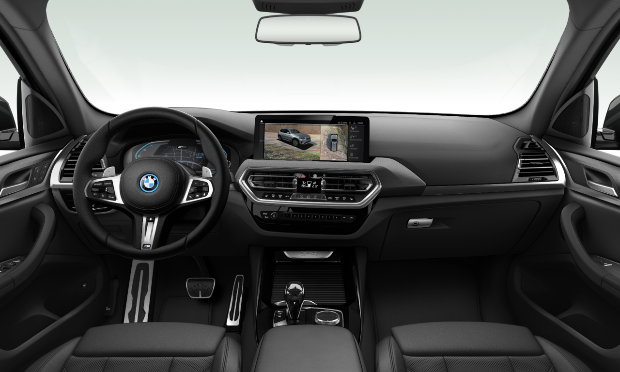 Interior of 2022 BMW X3 xDrive30e (G01 (MUE)), VIN WBA61DP0009L57790