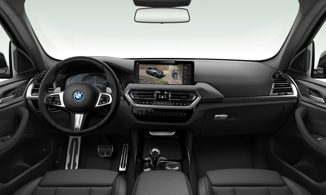 Interior of 2022 BMW X3 xDrive30e (G01 (MUE)), VIN WBA61DP0109M71233