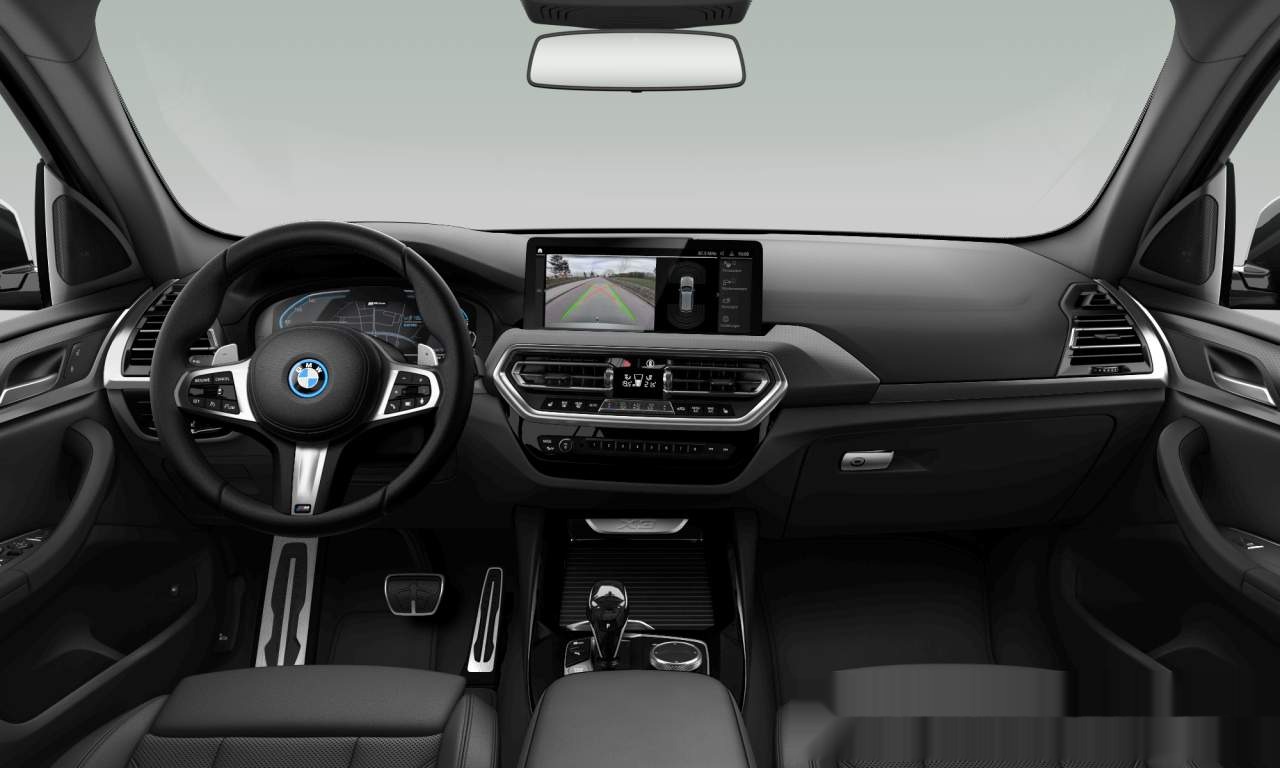 Interior of BMW X3 xDrive30e (Sports Activity Vehicle (5 Doors)), VIN WBA61DP0809K35341