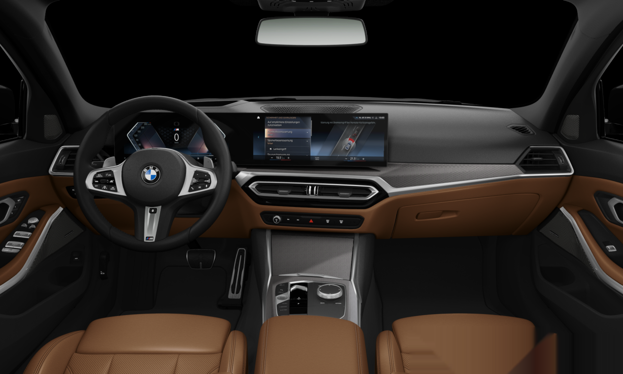 Interior of BMW 320i (G20 (MUE)), VIN WBA61FS04RFR64342