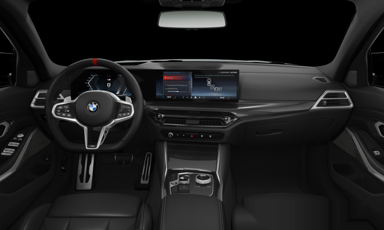 Interior of BMW M340d xDrive (G21 (MUE)), VIN WBA61FZ090FW06467