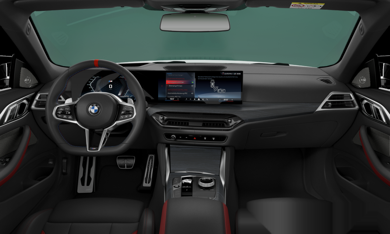 Interior of BMW M440i xDrive (G23 (MUE)), VIN WBA62FP080CS69453