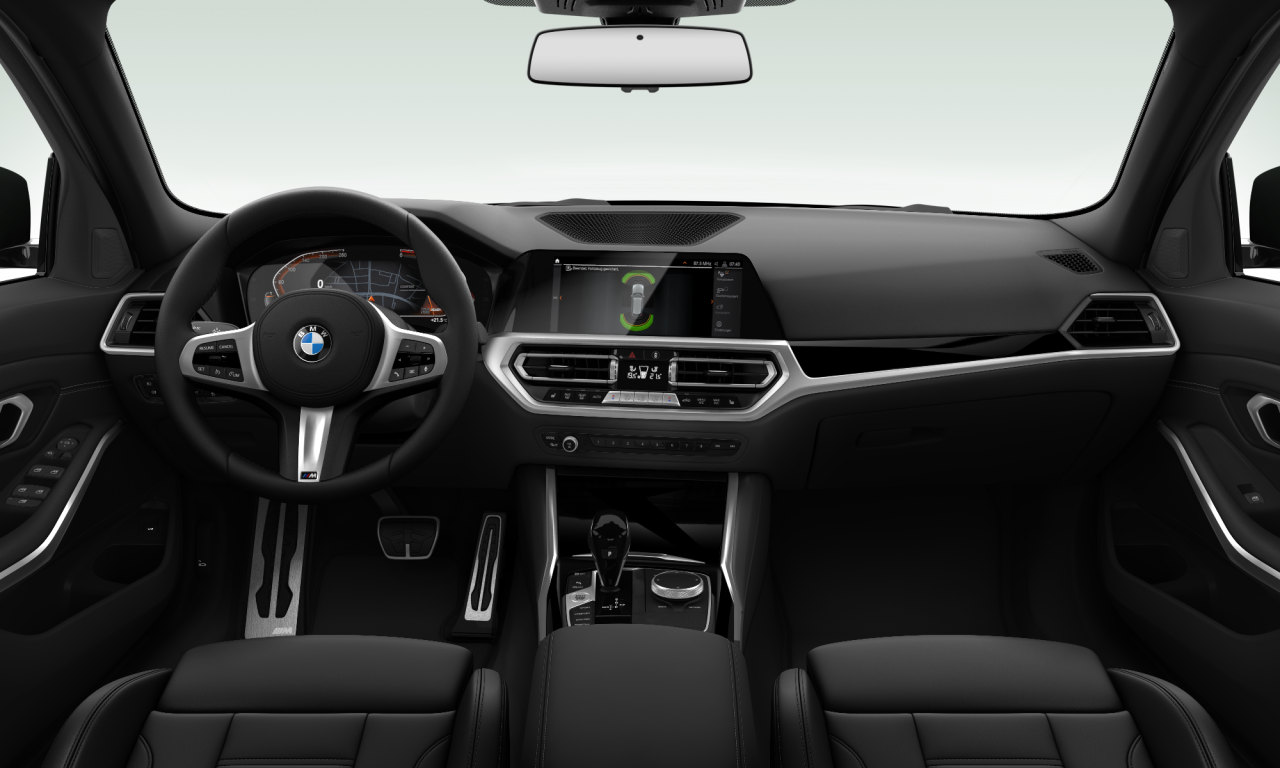 Interior of BMW 320d (G21), VIN WBA6L51060FH68284