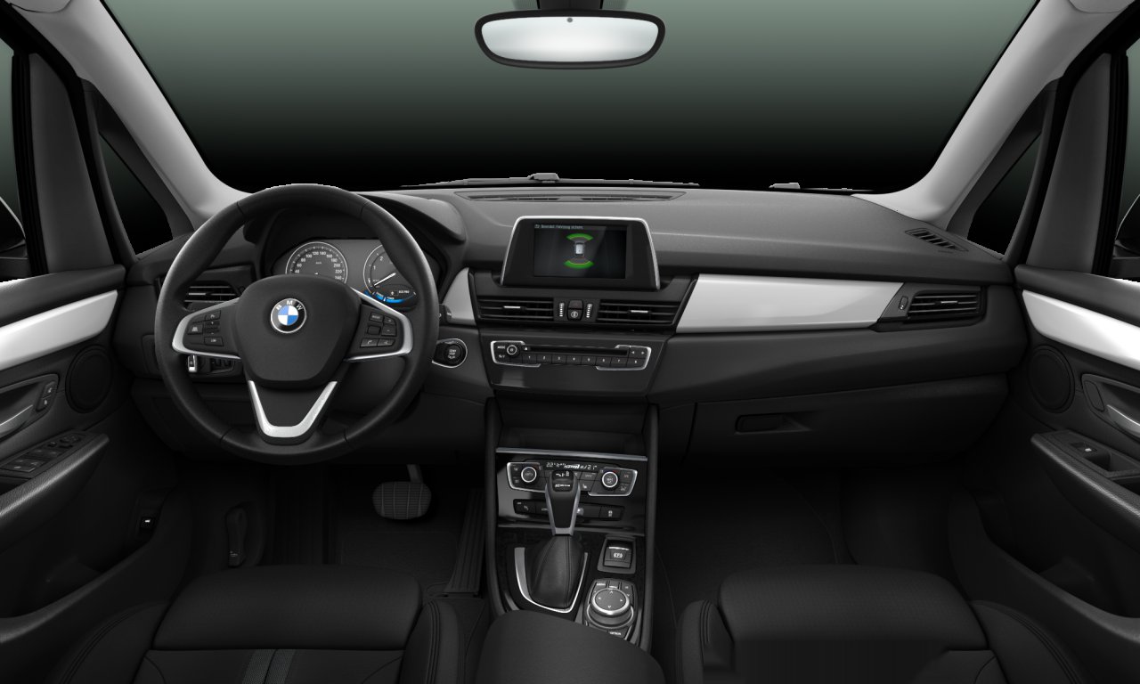 Interior of BMW 225xe iPerformance (F45 (MUE)), VIN WBA6Y31070VF95239