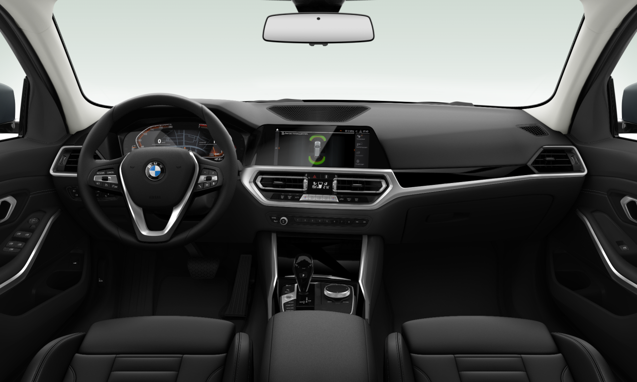 Interior of BMW 318i (G21), VIN WBA71DZ010FK53571