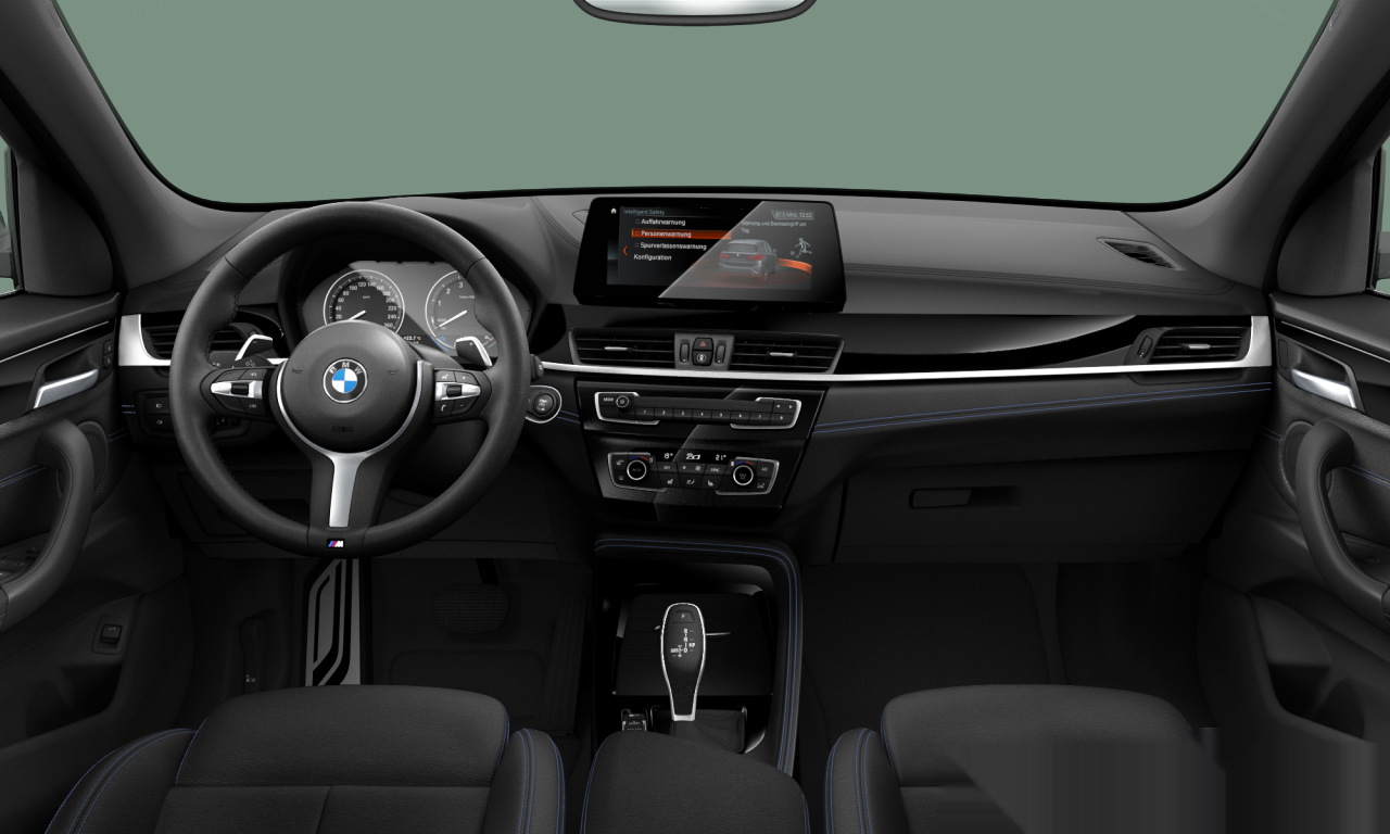 Interior of BMW X1 sDrive20i (F48 (MUE)), VIN WBA72AA0605V11158