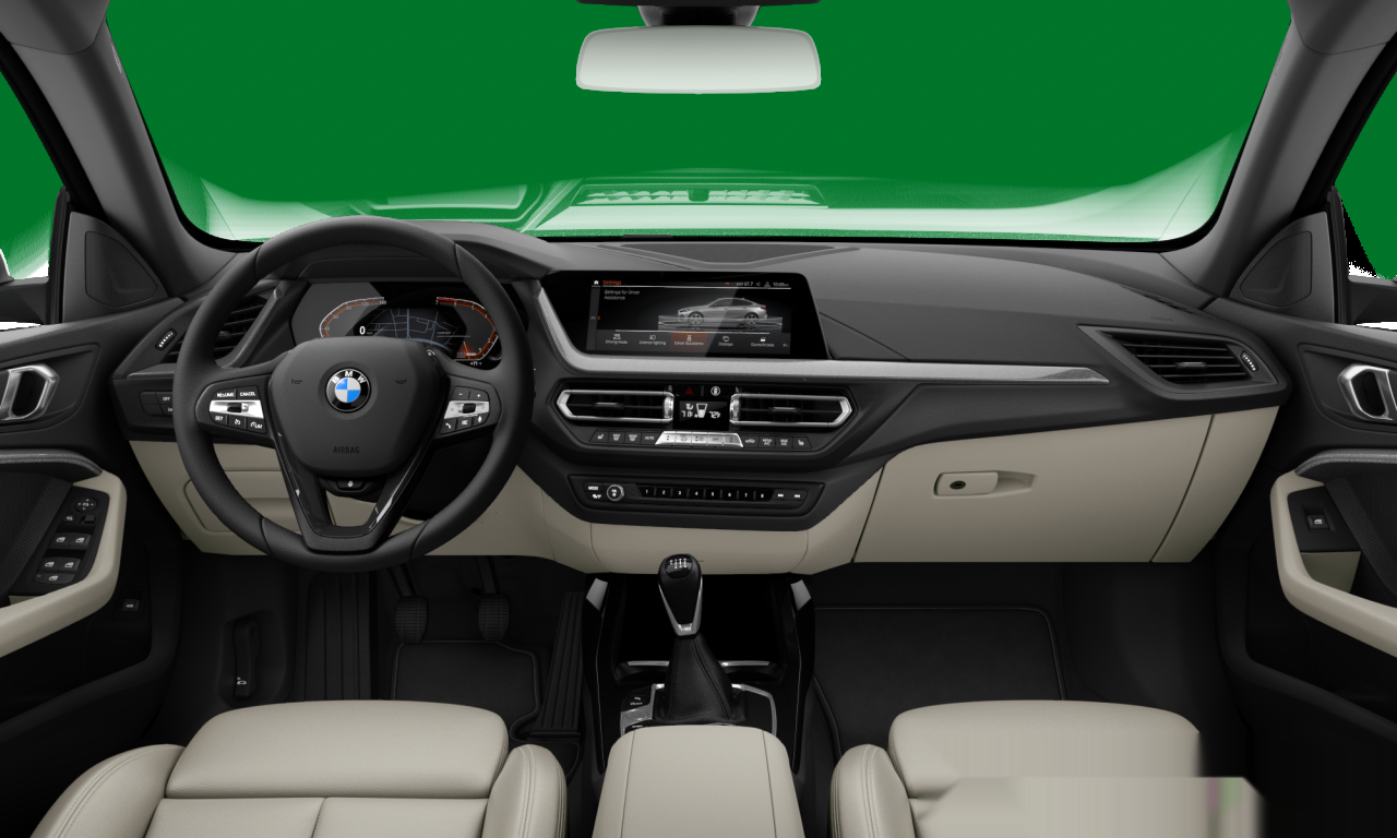 Interior of BMW 228i xDrive (F44), VIN WBA73AK08N7K60781