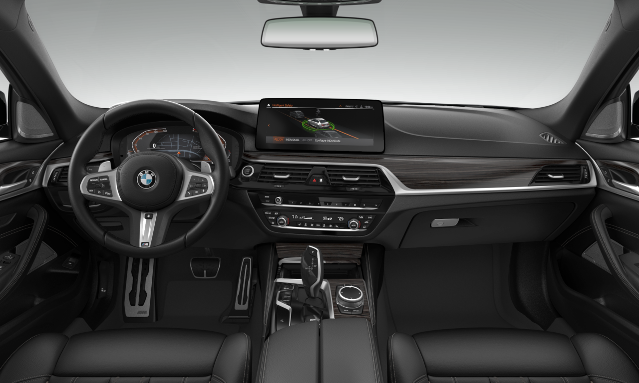 Interior of 2020 BMW 540i xDrive (G30 (MUE)), VIN WBA73BJ01MCF30966