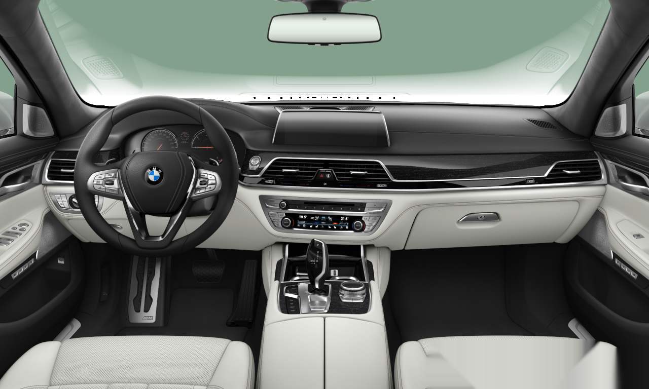Interior of BMW 740d xDrive (G11), VIN WBA7C61060G581967