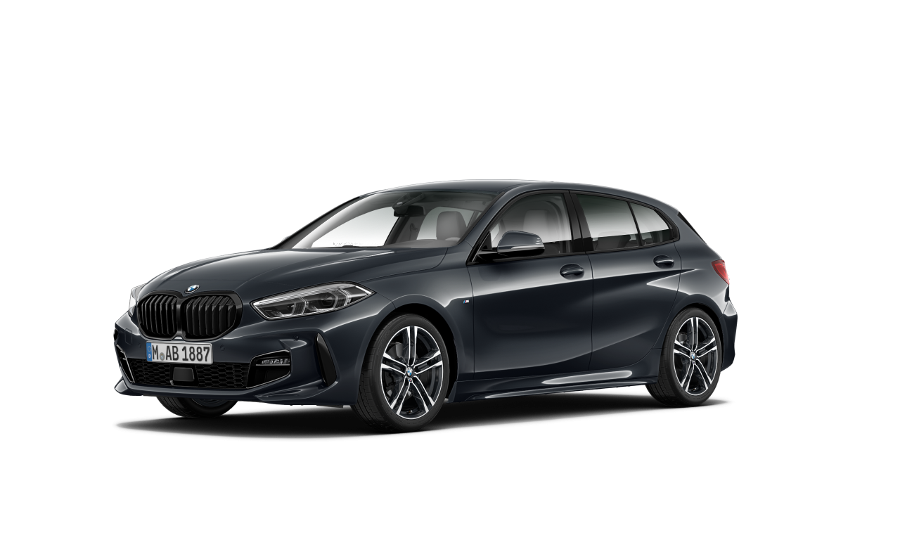 Exterior of 2020 BMW 118i (F40), VIN WBA7K310507H35525
