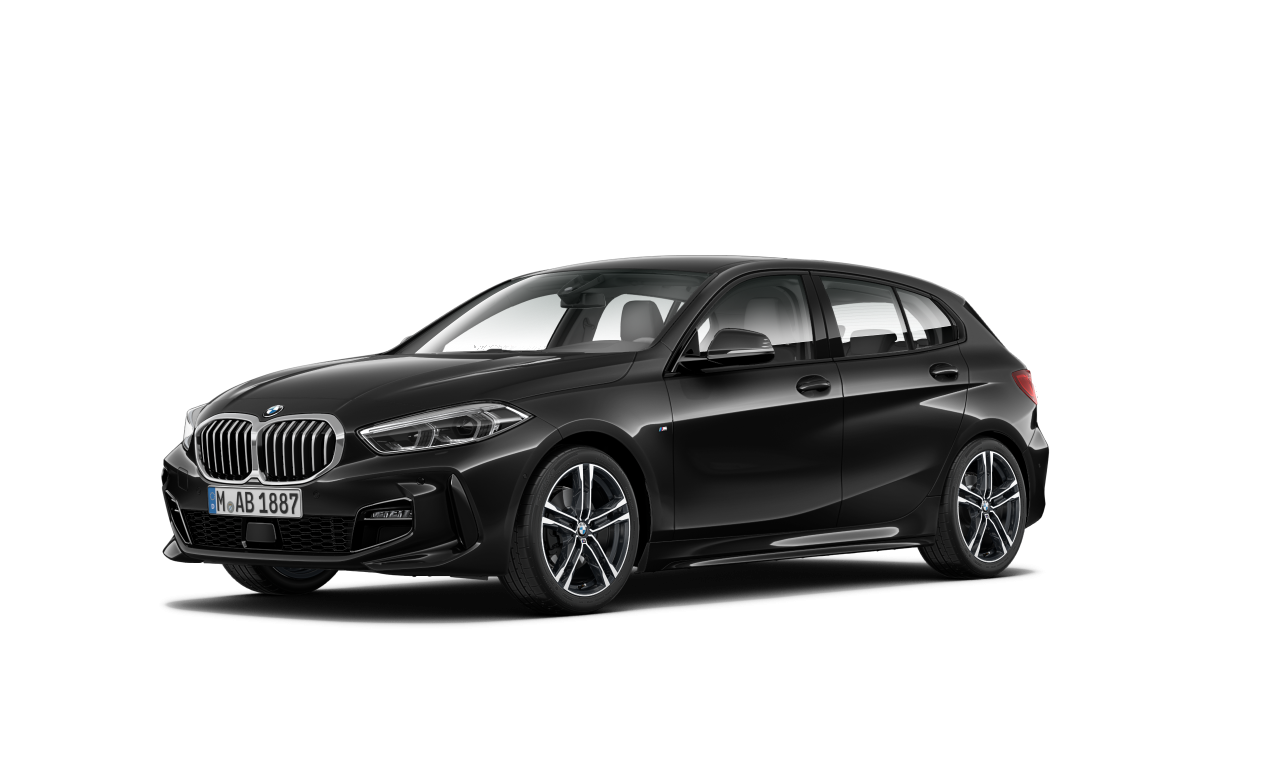 Exterior of 2021 BMW 116d (F40), VIN WBA7M710407J22181