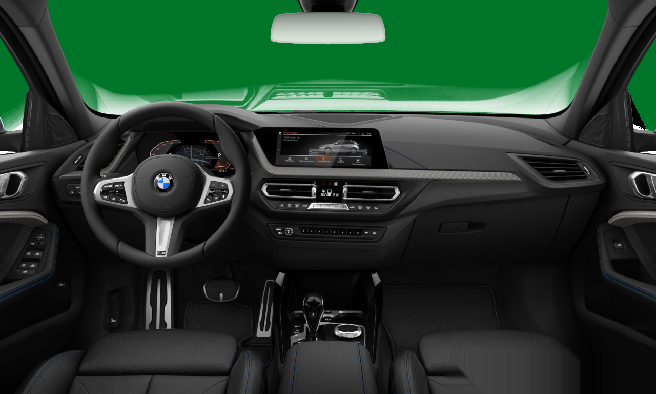 Interior of BMW 120d (F40), VIN WBA7N310505V65294