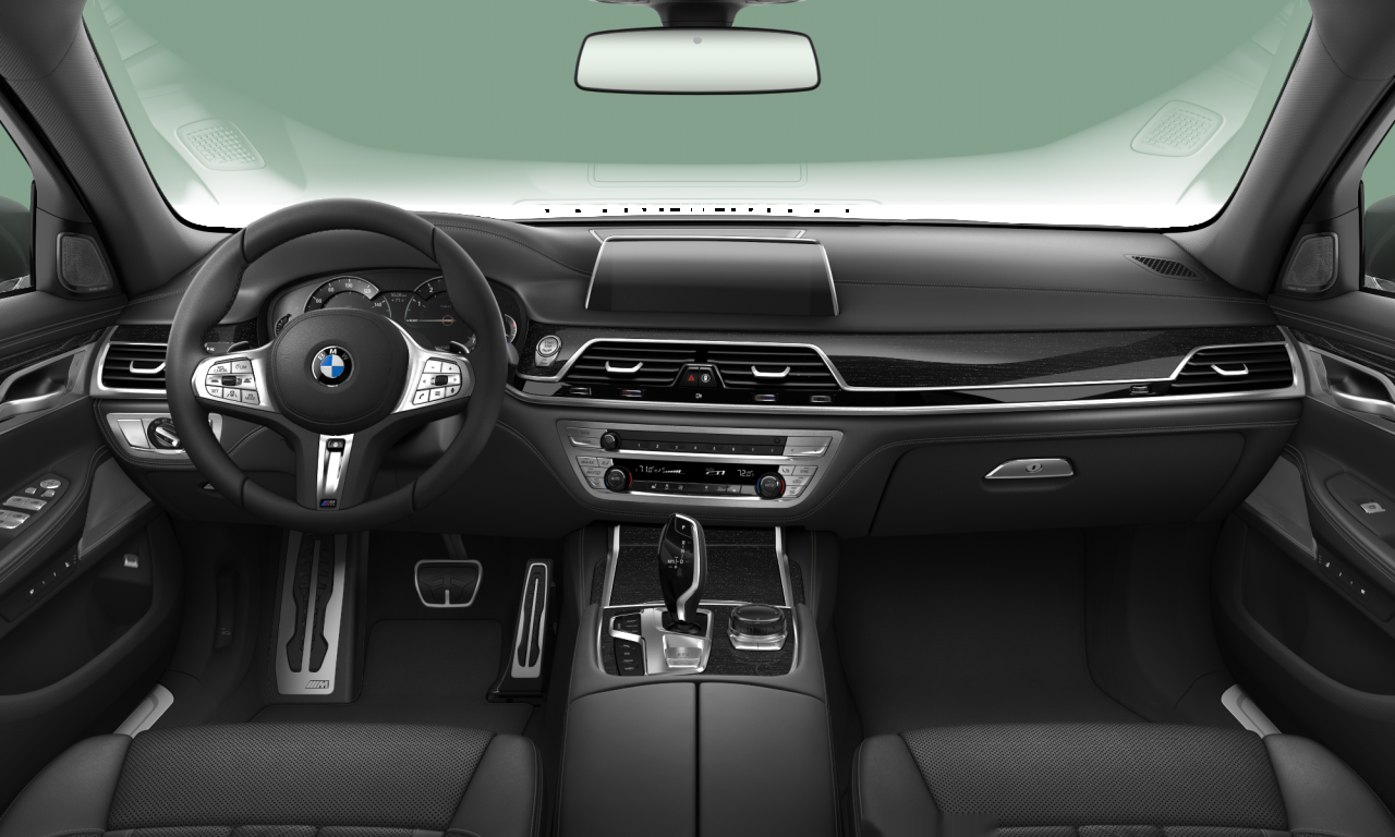 Interior of BMW 750Li xDrive (G12 (MUE)), VIN WBA7U2C04MCG17061