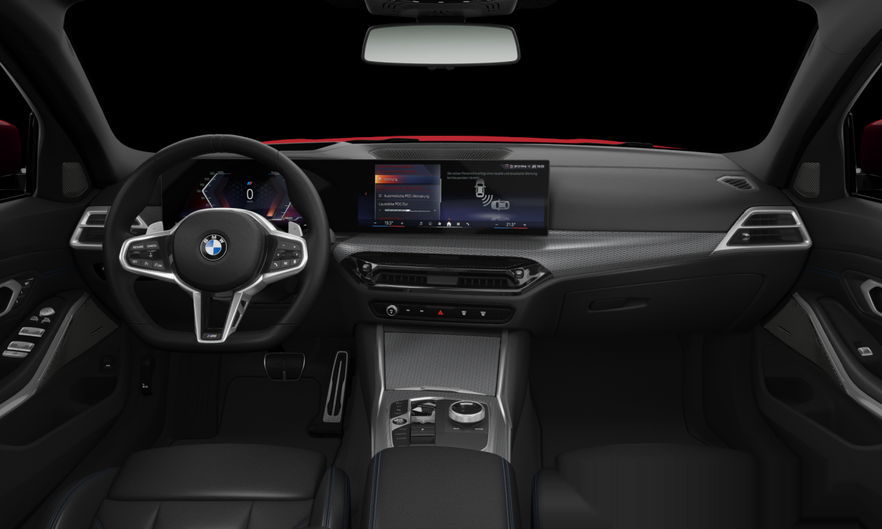 Interior of BMW 330i xDrive (G20 (MUE)), VIN WBA88FF0X08F89596